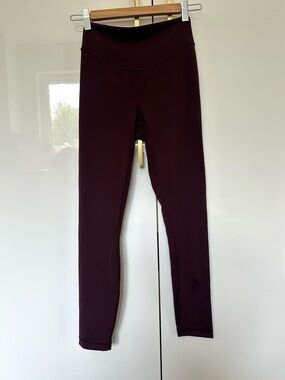 Lululemon 25” Burgundy Leggings